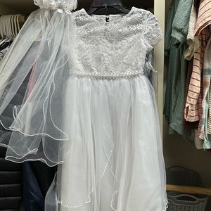Girls communion dress